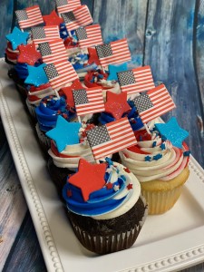 July 4/Memorial Day signature cupcakes
