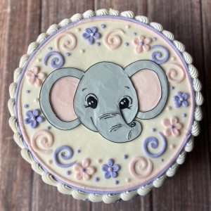 pastel elephant