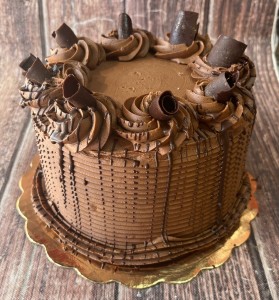 chocolate with chocolate dessert cake